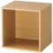 不二貿易　キューブボックス　幅３４５×奥行２９５×高さ３４５ｍｍ　ナチュラル　ＣＢ３５ＯＰ（ＮＡ）　１台