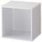 不二貿易　キューブボックス　幅３４５×奥行２９５×高さ３４５ｍｍ　ホワイト　ＣＢ３５ＯＰ（ＷＨ）　１台
