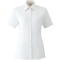 アンジョア　半袖シャツ　パーフェクトニット　ホワイト　１１号　０６１６５－４－１１　１着