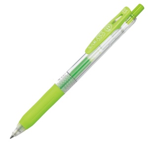 ゼブラ　ジェルボールペン　サラサクリップ　０．５ｍｍ　ライトグリーン　ＪＪ１５－ＬＧ　１本1