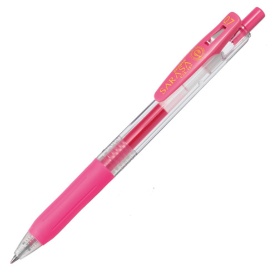 ゼブラ　ジェルボールペン　サラサクリップ　０．７ｍｍ　ピンク　ＪＪＢ１５－Ｐ　１本