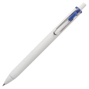三菱鉛筆　ゲルインクボールペン　ユニボール　ワン　０．３８ｍｍ　青　（軸色：オフホワイト）　ＵＭＮＳ３８．３３　１本1