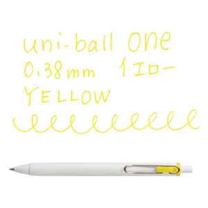 三菱鉛筆　ゲルインクボールペン　ユニボール　ワン　０．３８ｍｍ　８色（各色１本）　ＵＭＮＳ３８８Ｃ　１パック5