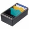 ライオン事務器　名刺整理箱　Ｗ１０２×Ｄ１８０×Ｈ７０ｍｍ　５００枚収容　黒　Ｎｏ．５１　１個
