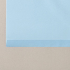 ハート　紙製クリアファイル　Ａ４　ブルー（片全面半透明）　ＸＷ０１０２　１箱（３０枚）4