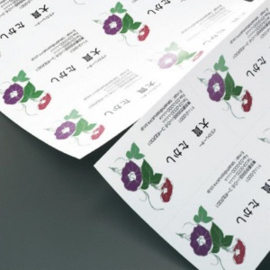 コクヨ　マルチプリンタ用名刺用紙（マイクロミシン）両面印刷用・普通紙　Ａ４　１０面　ナチュラルホワイト　ＫＰＣ－ＶＥ１０Ｗ　１冊（１０シート）4