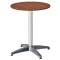 ＡＫＩＲＡ　カフェテーブル　丸型　アルミＸ脚　直径６００×高さ７２０ｍｍ　ダークブラウン　ＣＴＸＡ－６０Ｒ－ＤＢ　１台