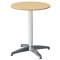 ＡＫＩＲＡ　カフェテーブル　丸型　アルミＸ脚　直径６００×高さ７２０ｍｍ　ナチュラル　ＣＴＸＡ－６０Ｒ－ＮＡ　１台