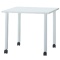 Ｇ－Ｓｔｙｌｅ　エコノミーキャスターテーブル　正方形　幅８００×奥行８００ｍｍ　ホワイト　ＯＧＲＥＣＴＴ－ＷＬ８０８０ＷＨ　１台