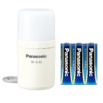 パナソニック　ＬＥＤランタン　乾電池エボルタＮＥＯ単３形３本付　ＢＦ－ＡＬ０２Ｋ－Ｗ　１個
