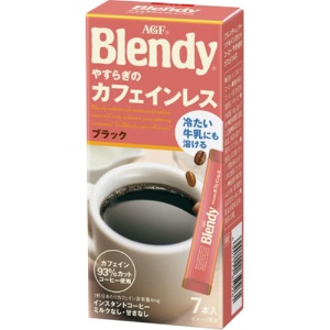 味の素ＡＧＦ　ブレンディ　パーソナルインスタントコーヒーやすらぎのカフェインレス　１箱（７本）1