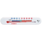 シンワ測定　冷蔵庫用温度計　マグネット付　７２５３２　１個