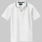 アイトス　制電半袖ポロシャツ（男女兼用）　エコ制電ニット　ホワイト　Ｓサイズ　ＡＺ－５０００５－００１－Ｓ　１着
