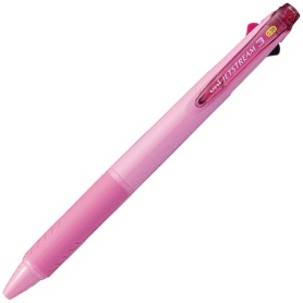 三菱鉛筆　ジェットストリーム　３色ボールペン　０．３８ｍｍ　（軸色：ベビーピンク）　ＳＸＥ３４００３８．６８　１本