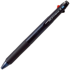 三菱鉛筆　ジェットストリーム　３色ボールペン　０．５ｍｍ　（軸色：透明ブラック）　ＳＸＥ３４０００５Ｔ．２４　１本