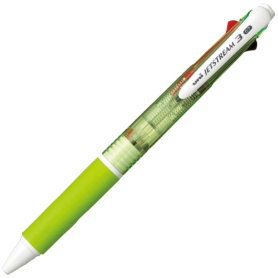 三菱鉛筆　ジェットストリーム　３色ボールペン　０．７ｍｍ　（軸色：緑）　ＳＸＥ３４０００７．６　１本
