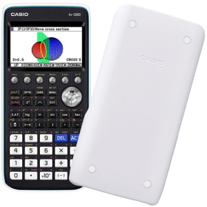 カシオ　カラーグラフ関数電卓　１０桁　ハードケース付　ｆｘ－ＣＧ５０－Ｎ　１台2