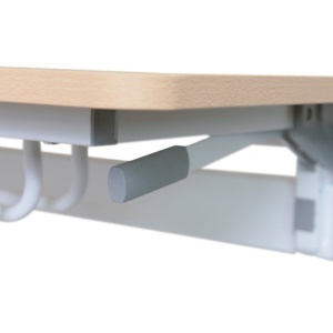 アジャストスタッキングテーブル　幅１５００×奥行４５０ｍｍ　ホワイト　１台5