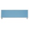 エランサ　デスクトップパネル　幅１０００×高さ３５０ｍｍ　ブルー（クロス）（お客様組立）　ＬＰＭ－０３５１００－ＢＬ　１枚