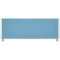 エランサ　デスクトップパネル　幅１４００×高さ５００ｍｍ　ブルー（クロス）（お客様組立）　ＬＰＭ－０５０１４０－ＢＬ　１枚