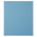 エランサ　パーティション　クロスタイプ　マグネット対応　幅１０００×高さ１０５０ｍｍ　ブルー　（組立設置込）　ＬＰＭ－１０５１００－ＢＬ　１枚