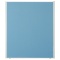 エランサ　パーティション　クロスタイプ　マグネット対応　幅１０００×高さ１０５０ｍｍ　ブルー　（組立設置込）　ＬＰＭ－１０５１００－ＢＬ　１枚