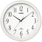 カシオ　電波掛時計　パールホワイト　ＩＱ－１０６０Ｊ－７ＪＦ　１台