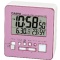 カシオ　デジタル電波置時計　温湿度計付　パールピンク　ＤＱＤ－８０５Ｊ－４ＪＦ　１台