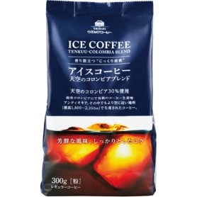 ウエシマコーヒー　アイスコーヒー　天空のコロンビアブレンド　３００ｇ（粉）　１袋