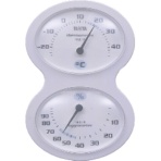 タニタ　温湿度計　ホワイト　ＴＴ－５０９－ＷＨ　１個