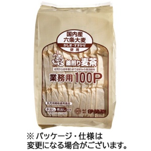 伊勢惣　釜煎り麦茶　業務用　１袋（１００バッグ）1
