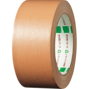 オカモト　再生ＰＥＴ布テープ　環境思い　５０ｍｍ×２５ｍ　厚み約０．２０ｍｍ　４５２ＲＣ　１巻2