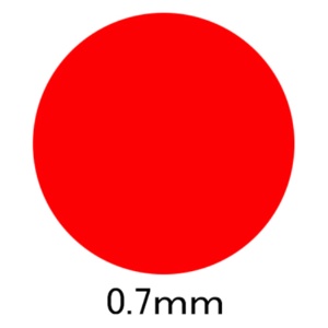 セーラー万年筆　油性ボールペン替芯　０．７ｍｍ　赤　１８－８５５５－２３０　１パック（５本）2