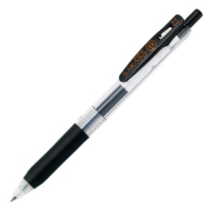 ゼブラ　ジェルボールペン　サラサクリップ　０．３ｍｍ　黒　ＪＪＨ１５－ＢＫ　１本1