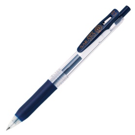 ゼブラ　ジェルボールペン　サラサクリップ　０．３ｍｍ　ブルーブラック　ＪＪＨ１５－ＦＢ　１本