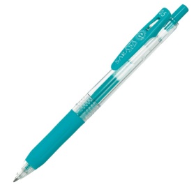 ゼブラ　ジェルボールペン　サラサクリップ　０．５ｍｍ　ブルーグリーン　ＪＪ１５－ＢＧ　１本