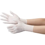 ミドリ安全　ニトリル使い捨て手袋　極薄　粉なし　白　Ｌ　ＶＥＲＴＥ－７１１－Ｌ　１箱（１００枚）
