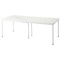 エランサ　会議用テーブル　幅２１００×奥行９００×高さ７２０ｍｍ　ホワイト　（組立設置込）　ＬＡＴ－２１９０－ＷＨＷ　１台