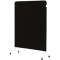 ネットフォース　ライトスクリーン　キャスター付　幅１２００×高さ１６００（固定脚）ｍｍ　ブラック　ＬＳＣ－１６１２－Ｃ４Ａ２－ＴＷ－ＢＫ　１台