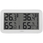 ドリテック　コードレス温湿度計（親機）　ホワイト　Ｏ－４１９ＷＴ　１台