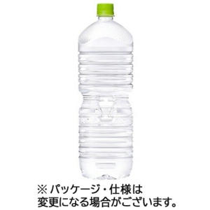 コカ・コーラ　い・ろ・は・す　天然水　ラベルレス　２Ｌ　ペットボトル　１ケース（８本）1