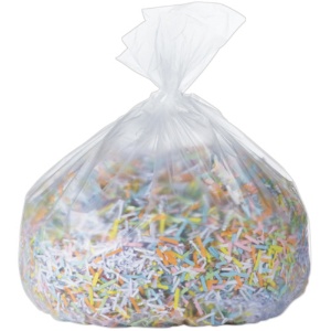 ＴＡＮＯＳＥＥ　リサイクルポリ袋　シュレッダー用　Ｌ　ＢＯＸタイプ　１箱（１００枚）3