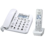パナソニック　コードレス電話機（子機１台付）　ホワイト　ＶＥ－ＧＤ２７ＤＬ－Ｗ　１台