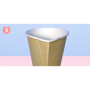 日本デキシー　断熱レリーフカップ　ねこっぷ　３３６ｍｌ（１１オンス）　ＫＤＰＲ１１ＮＮ　１パック（１０個）5