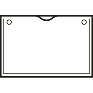 コクヨ　ペットカードケース（薄型タイプ・硬質）　Ａ４　再生ＰＥＴ　クケ－３０３４　１パック（１０枚）2