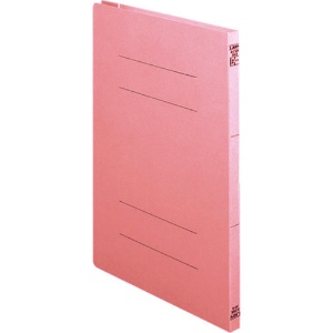 ライオン事務器　２サイズフラットファイル　Ａ４タテ　１５０枚収容　背幅１８ｍｍ　ピンク　Ａ－２１６Ｋ　１セット（１０冊）1
