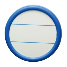 ソニック　丸型名札　大　両用　青　ＮＦ－６８５－Ｂ　１セット（３０個：１０個×３パック）
