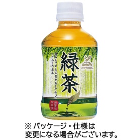 富永貿易　神戸居留地　緑茶　２８０ｍｌ　ペットボトル　１セット（１４４本：２４本×６ケース）