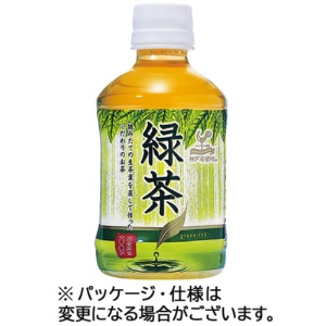 富永貿易　神戸居留地　緑茶　２８０ｍｌ　ペットボトル　１セット（１４４本：２４本×６ケース）1