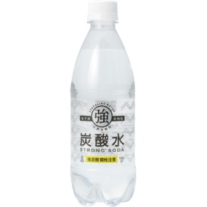 友桝飲料　強炭酸水　５００ｍｌ　ペットボトル　１ケース（２４本）1